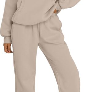 Trendy Queen Sweatsuits Women 2 Piece Outfit Two Piece Lounge Sets Hoodies and Sweatpants Fall Fashion Clothes 2024 Tracksuit