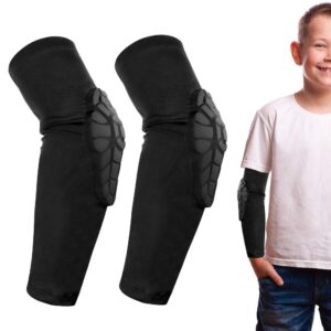 AceList Kids/Youth 5-15 Years Sports honeycomb Compression Knee Pad Elbow Pads Guards Protective Gear for Basketball, Baseball, Football, Volleyball, Wrestling, Cycling…