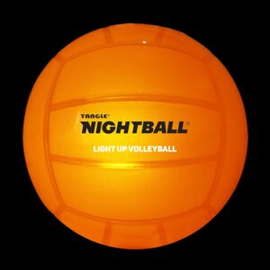Nightball Volleyball LED Volleyball – Light Up Glow in The Dark Volleyball – Outdoor Volleyball for Teens – Teenage Old Gift – Volleyball Gear