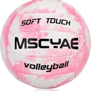 Volleyball Official Size 5,Soft Outdoor Volleyballs for Kids Youth Adults,Beginners Training VolleybalI for Indoor Backyard Park Beach to Play Games(Best Gift)