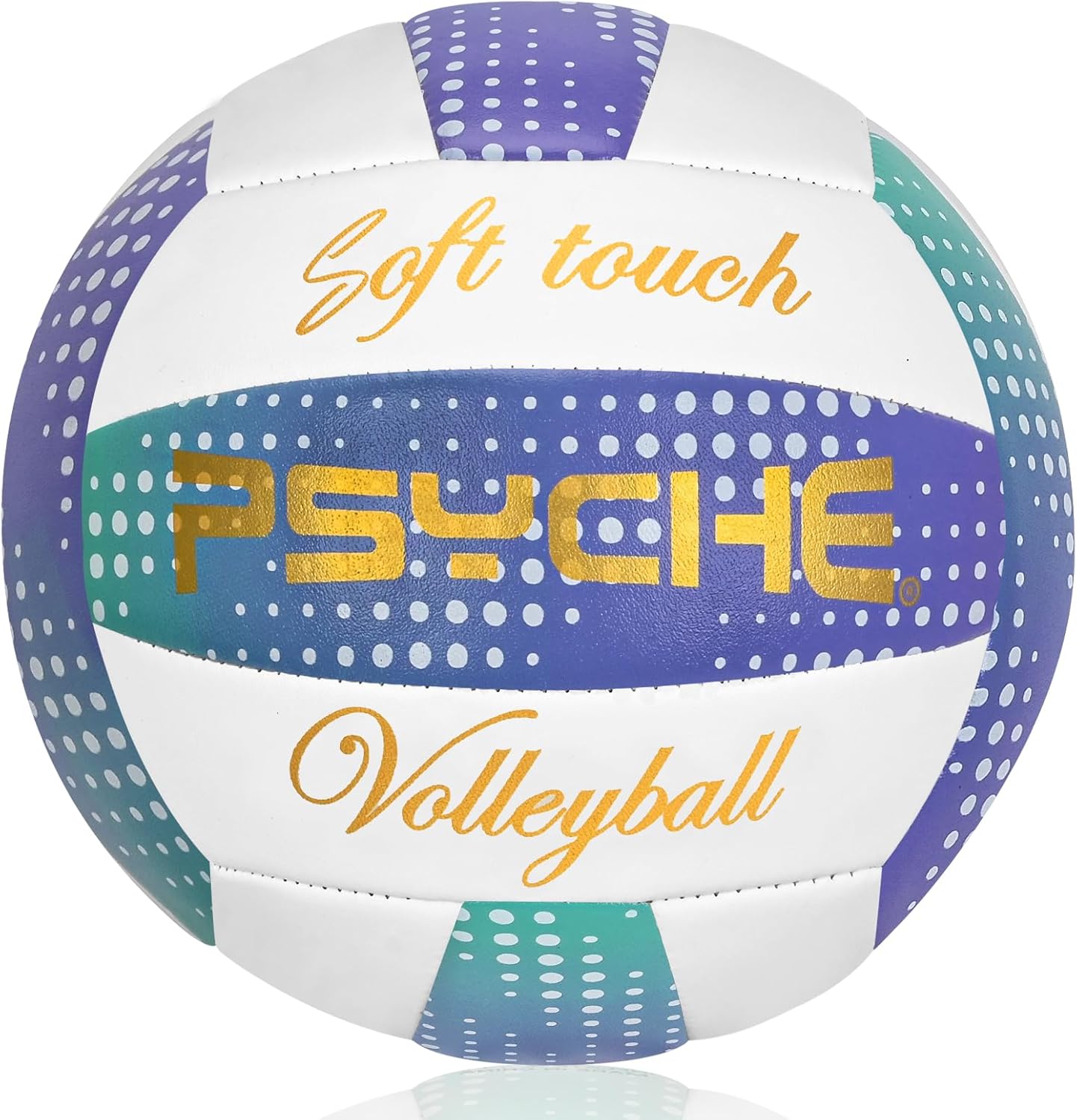 Wisdom Leaves Volleyballs,Soft Volleyball Ball for Indoor Outdoor Beach Park Games Play and Training (Official Size 5)