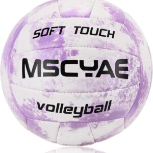 Volleyball Official Size 5,Soft Outdoor Volleyballs for Kids Youth Adults,Beginners Training VolleybalI for Indoor Backyard Park Beach to Play Games(Best Gift)