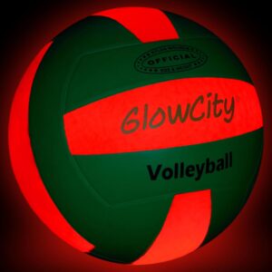 GlowCity Glow in The Dark Volleyball – Light Up Volleyballs
