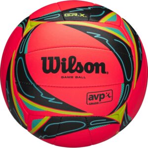 WILSON AVP GRX Grass Game Ball Volleyball – Official Size