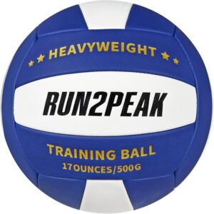Setter Training Volleyball Official Size 5 Volleyballs Heavy Weight Ball PU Practice Volley Balls for Indoor Rebounder Equipment Setters Weighted Volleyball Setting Trainer