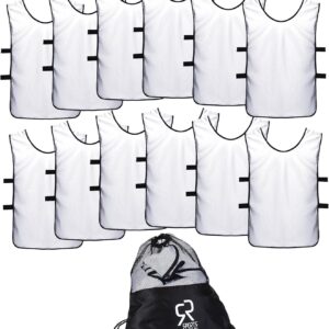 Pinnies Scrimmage Vests for Kids, Youth and Adults (12-Pack) – Soccer Pennies