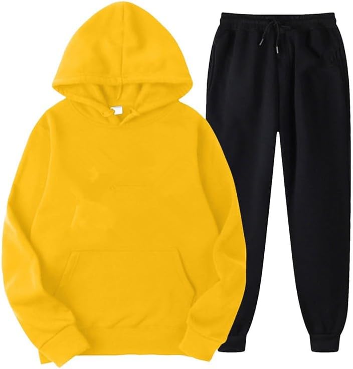 Track Suits for Women Set – 2 Piece Outfits Sweatsuit Pocket Hoodies with Pants Fall Jogging Workout Sets for Women