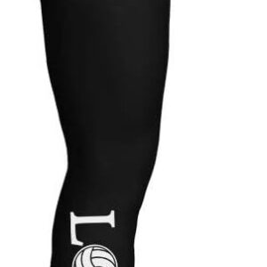 Volleyball Leggings for Women Teen Girls Gift for Fans Team Players Love Tights Legging