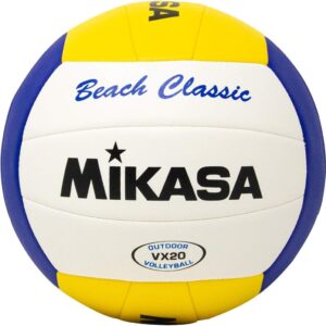 Mikasa VX20 Beach Classic Volleyball White