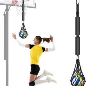 Volleyball Spike Trainer, Volleyball Training Aids, Volleyball Attack Trainer, adjustable volleyball spiking training system can improve your serving, jumping, arm speed and spiking power