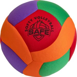 Softy Volleyball – Super Soft Volleyball Designed for Pain-Free Play – Awesome Kids Volleyball with a Realistic Feel and Bounce – Perfect Ball for House, Yard or Gym