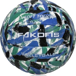 Volleyball Official Size 5, Indoor Outdoor Soft Volleyballs for Kids Youth Adult Elder Play Games (Best Gift for)