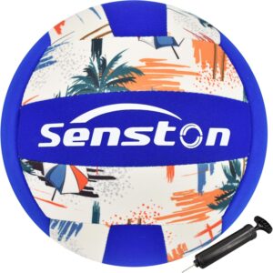 Senston Lightweight Pool Volleyball Size 5 -Water Pool Waterproof Soft Volleyball Perfect for Pool Games, Beach Volleyball and Indoor Outdoor Pool ﻿ ﻿