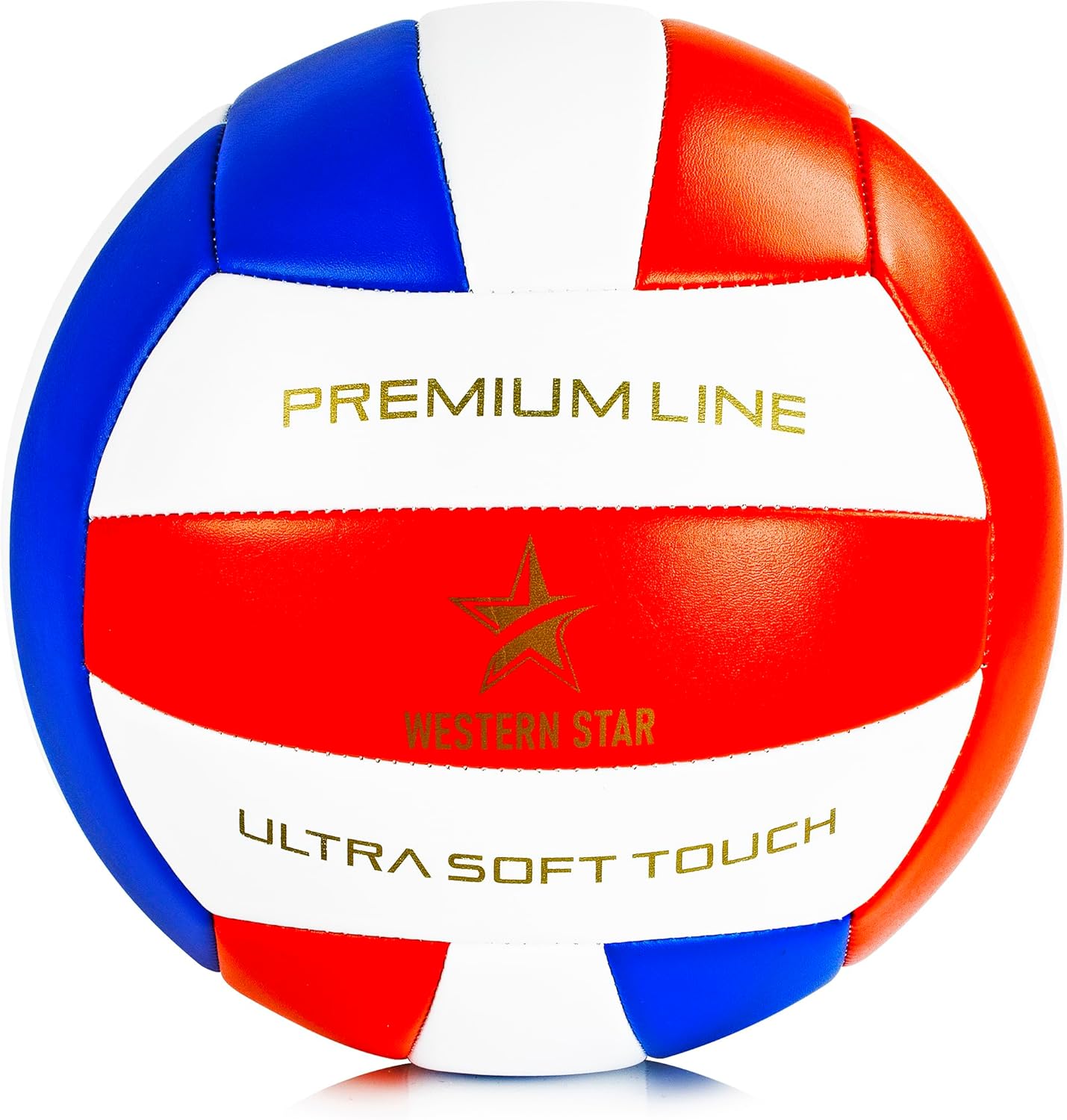 Western Star Indoor Volleyball – Official Size – Soft-Touch Volleyball – Indoor Volleyball – Premium and Durable Design – Indoor Volleyball