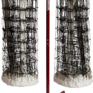 Tandem Sport Volleyball Double Net Storage Rack – Holds 2 Standard Nets – Volleyball Equipment Storage – Volleyball Net Rack – Red