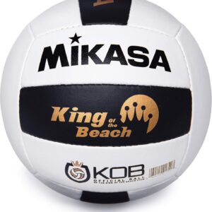 King of The Beach Miramar Volleyball by Mikasa – The Official Tour Beach Volleyball Designed by Olympian and World Champion Sinjin Smith
