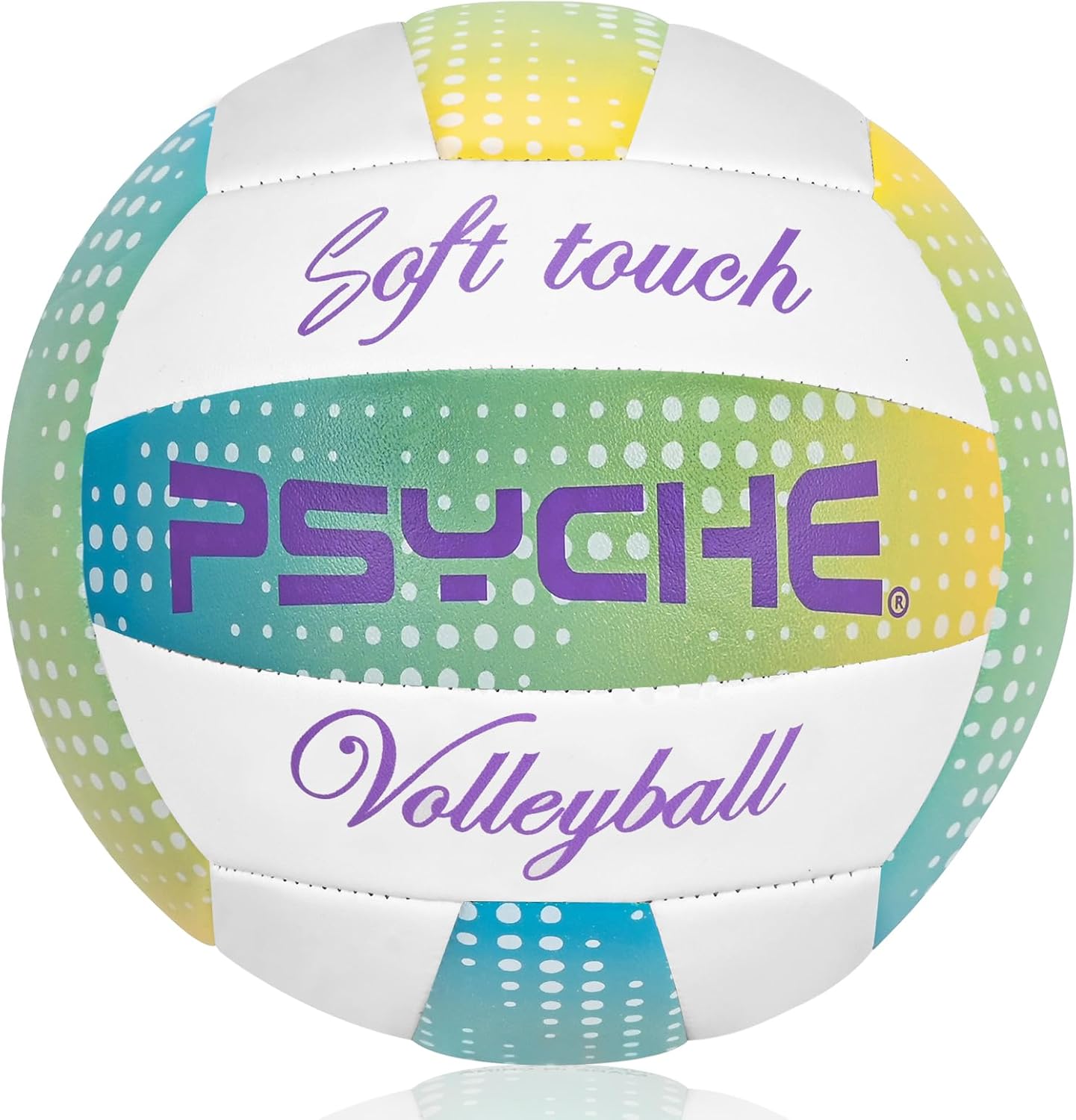 Wisdom Leaves Volleyballs,Soft Volleyball Ball for Indoor Outdoor Beach Park Games Play and Training (Official Size 5)