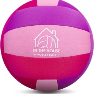 Softy Volleyball, Indoor Volleyballs for Inside House and Yard, Safe and Silent Volleyball for Girls Kids Youth Beginners Trainer Birthday Christmas Easter Gifts