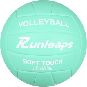 Volleyball, Waterproof Indoor Outdoor Volleyball for Beach Game Gym Training (Official Size 5)