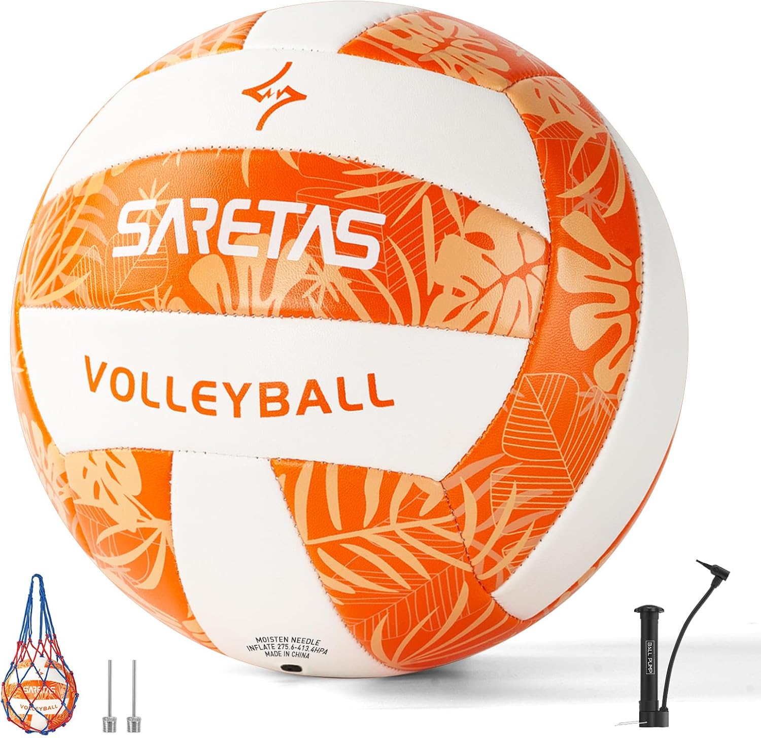 Volleyball Soft Beach Volleyball – Official Size for School, Indoor, Outdoor and Play Game Gym Workout – Play for Girls, Adults and Family.