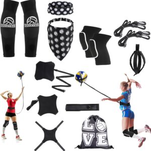 Volleyball Training Equipment Aid Kit, Volleyball Spike Trainer Gear Gifts for Beginners Coaching Supplies