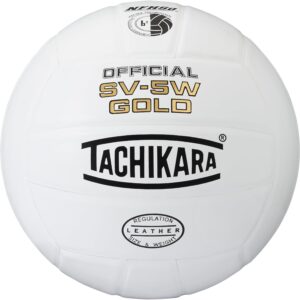 Tachikara SV5W Gold Competition Premium Leather Volleyball