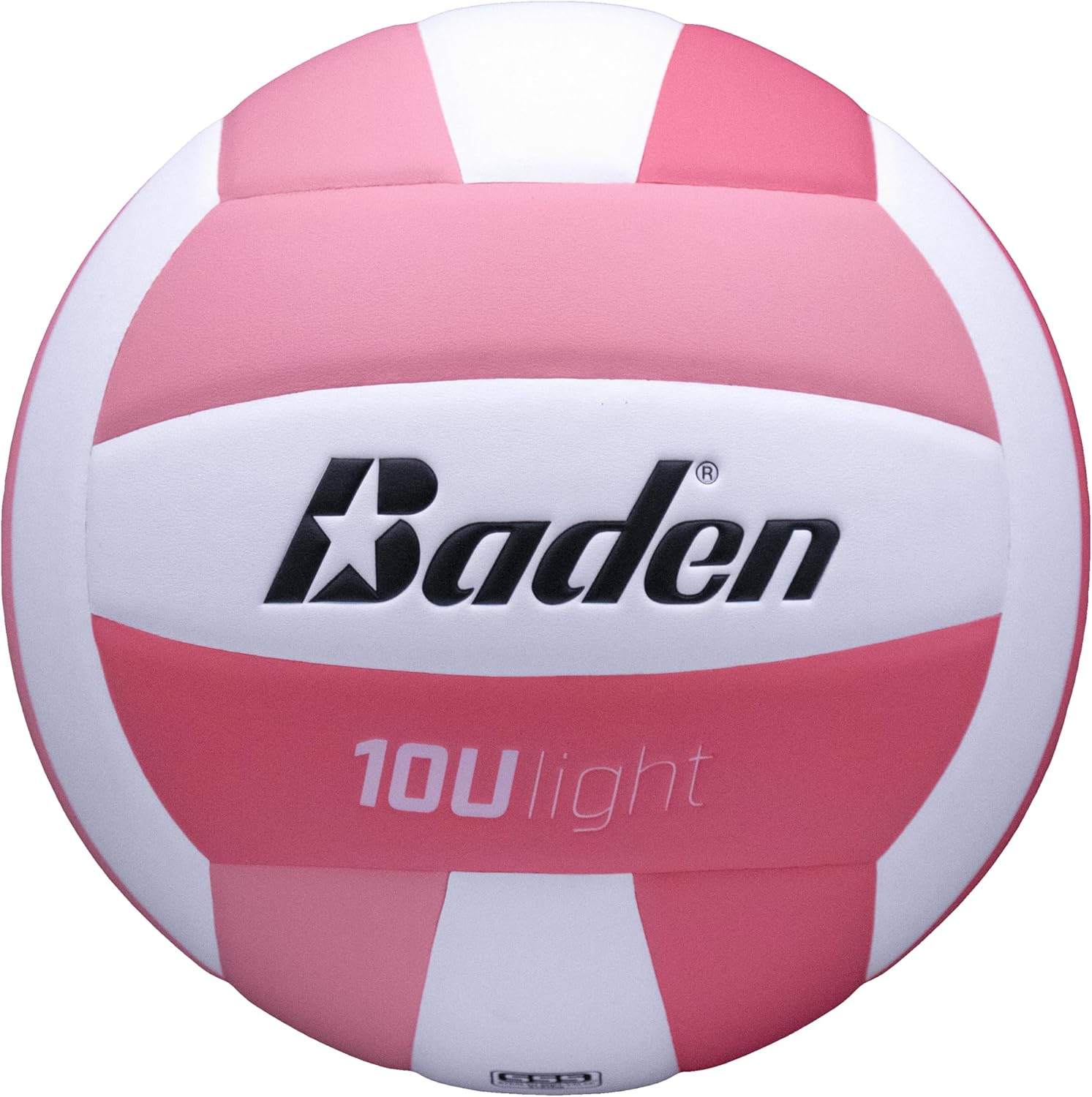 Baden | 10U Light | Official Size, 2 oz Lighter Entry Level Youth Indoor Volleyball | PU Composite, Extra Foam Backing, Reduce Sting